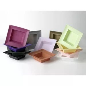 Designer Bowl - Square - Green