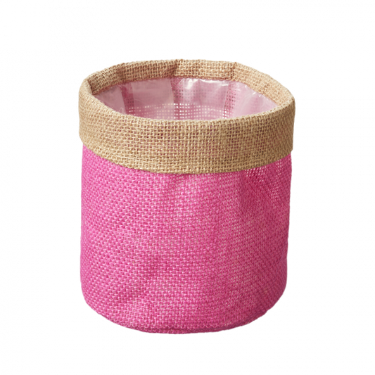 Hessian Bag - Pink