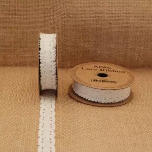 Light Cream Lace Ribbon 18mm x 3yds (10/200)