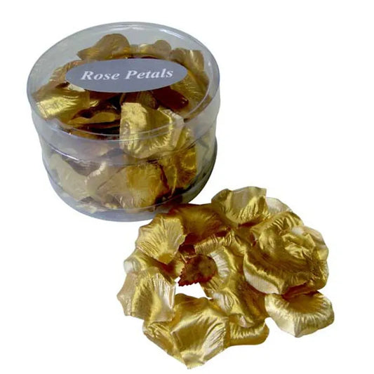 Metallic Gold Rose Petals
