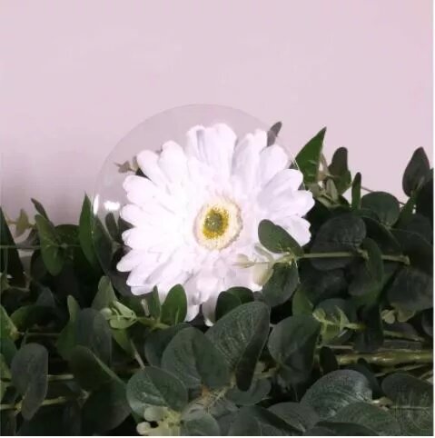 Artificial - Gerbera -White