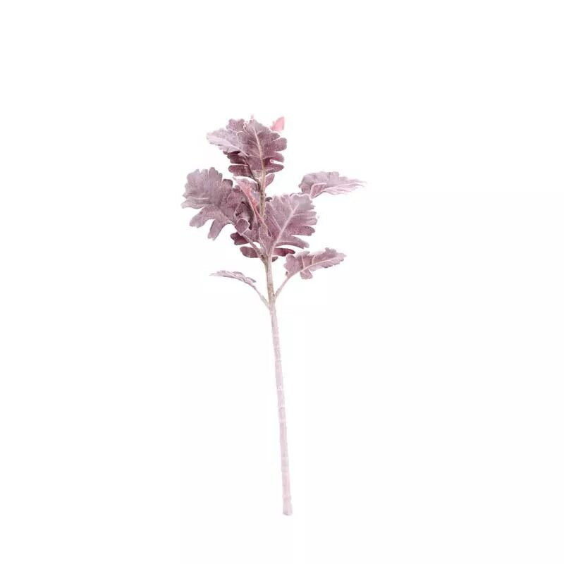 Artificial - Dusty Miller - Burgundy