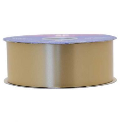 Ribbon - Poly Satin - Old Gold