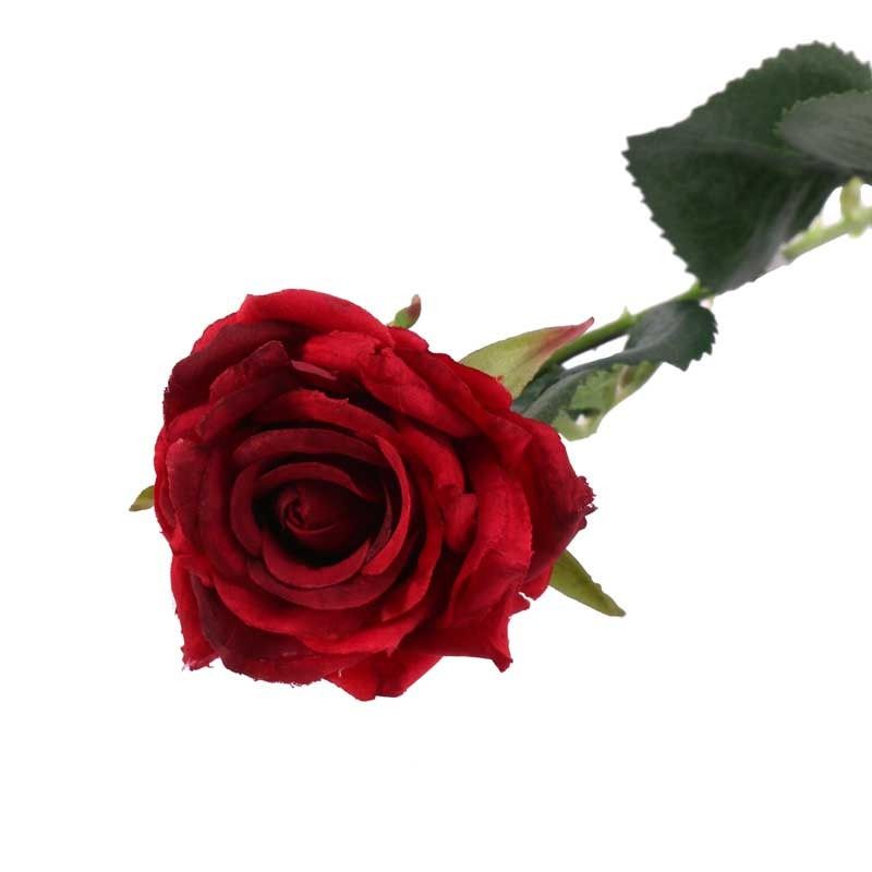 Artificial - Rose - Red