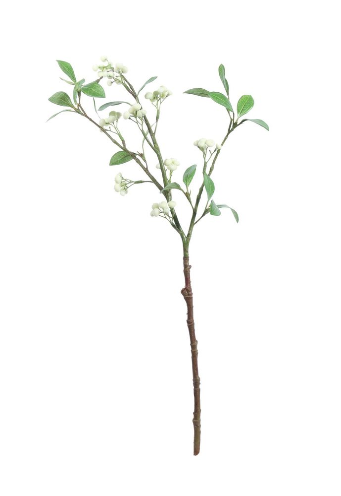 Artificial - Lingonberry Spray - Cream