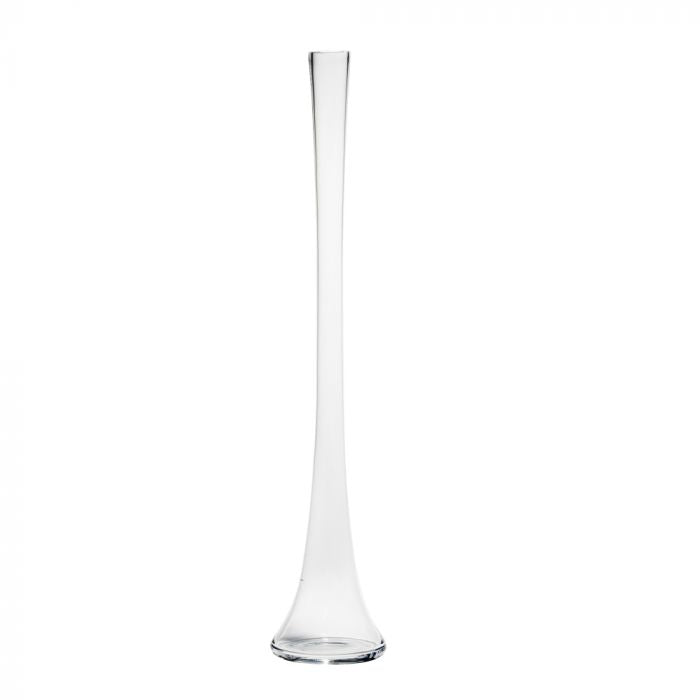 Glass - Hollow Narrow Lily Vase