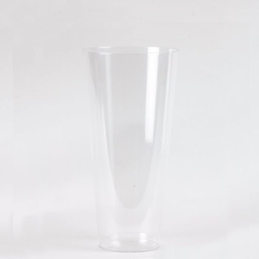 Acrylic - Conical Vase - Clear