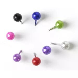 Pearl Pins - Black