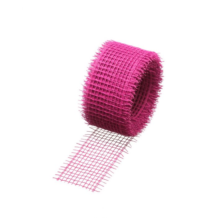 Ribbon - Jute Fibre - Strong Pink