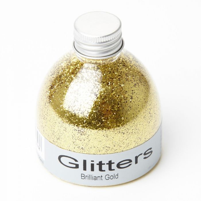 Flower Glitter - Brilliant Gold