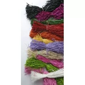 250g Black Raffia (1/25) 3607