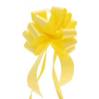 Yellow Pull Bow (31mm)