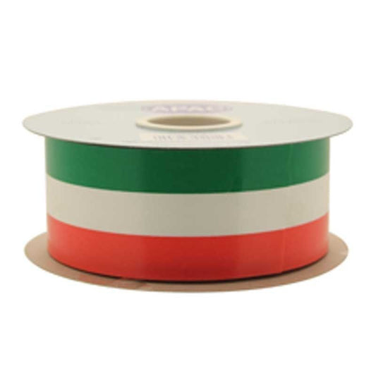 Ribbon - Poly Satin - Tri-Colour