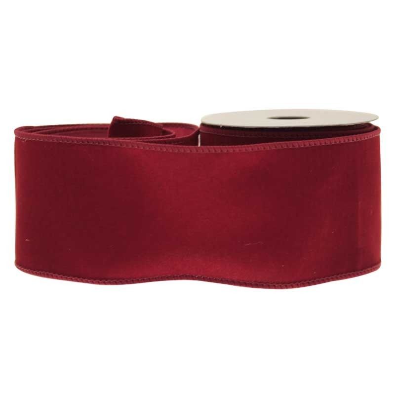 Ribbon - Velvet - Burgundy