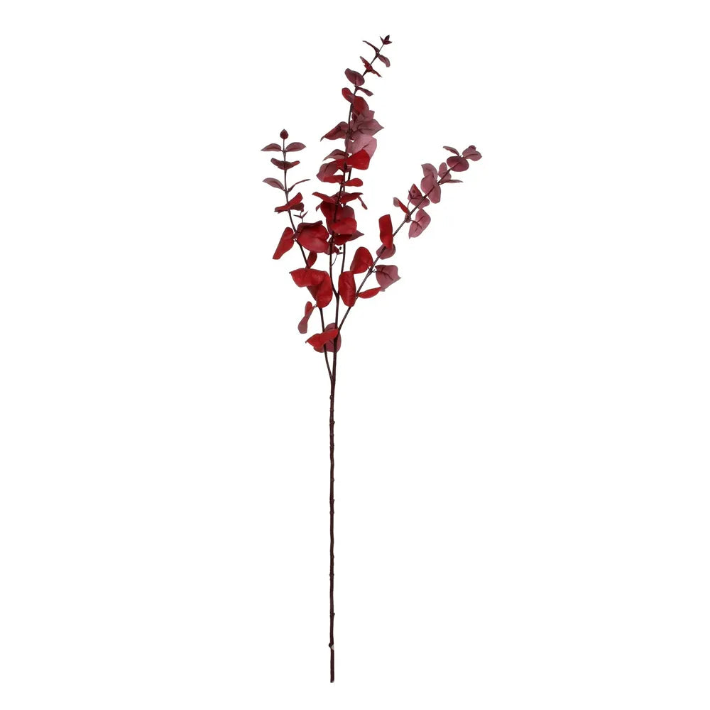 Large Eucalyptus Spray by 3 Red (108cm)