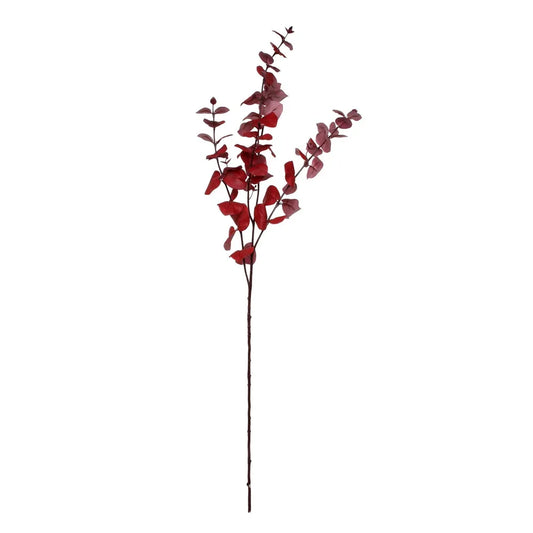 Large Eucalyptus Spray by 3 Red (108cm)