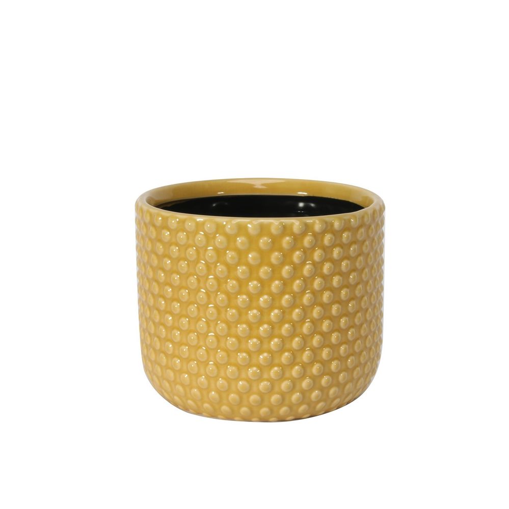 Ceramic - Dot Pot - Yellow