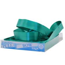 Ribbon - Pull Bow - Emarald Green