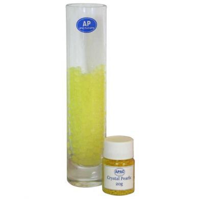 Crystal Pearls - Yellow