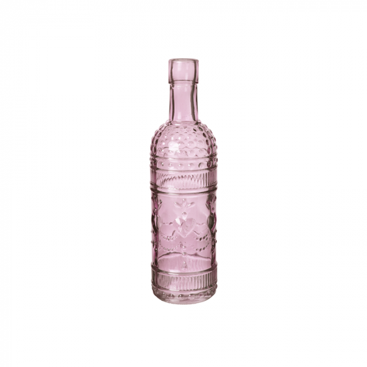 Glass - Foxton Bottle - Pink