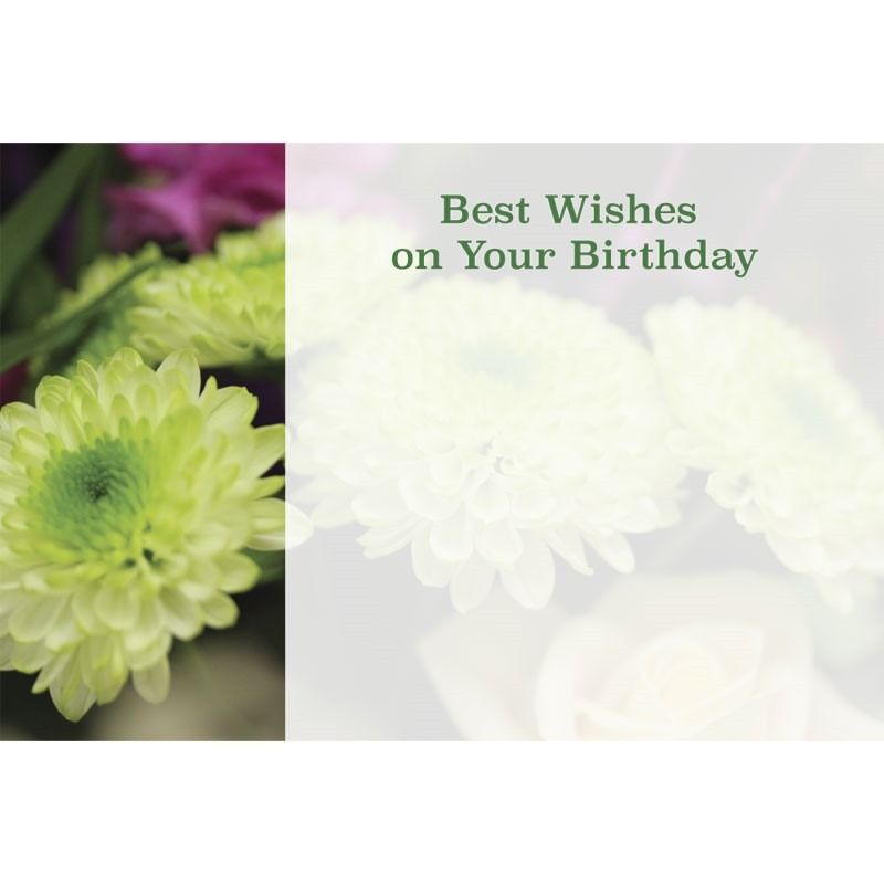 Greeting Card - Best Wishes on your Birthday