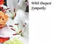 Greeting Card - With Deepest Sympathy