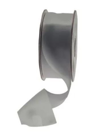 Ribbon - Satin - Silver