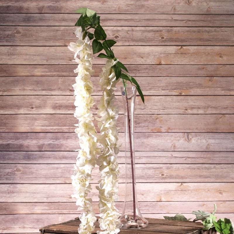 Artificial- Long Wisteria - Cream