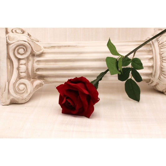 Artificial - Rose - Red