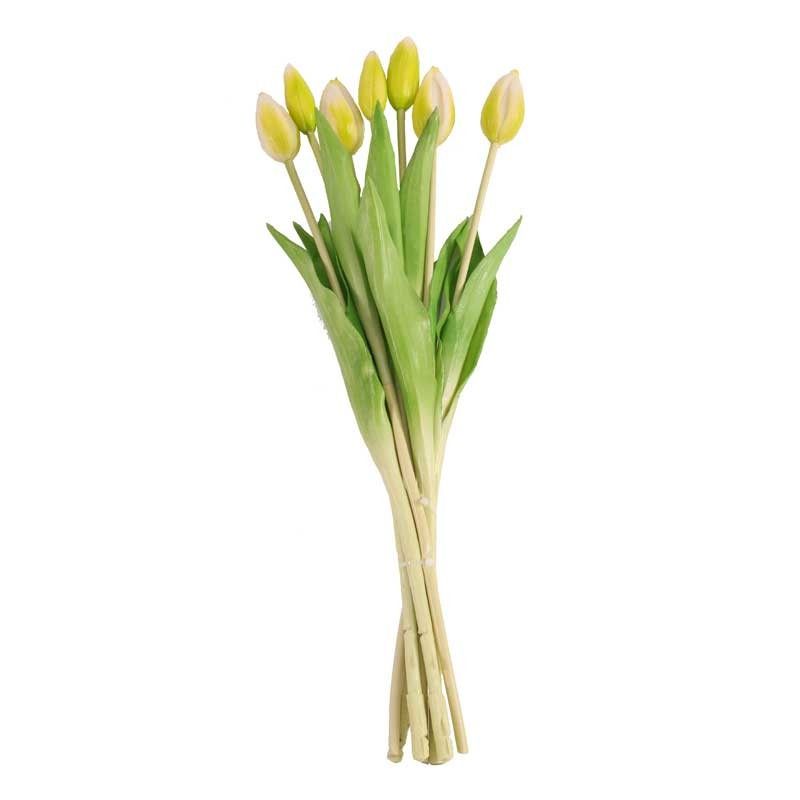 Artificial - Tulips - White