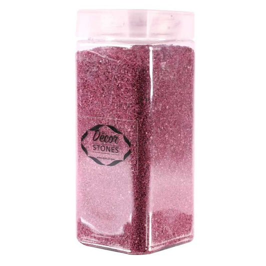 Sand Jar -Burgundy