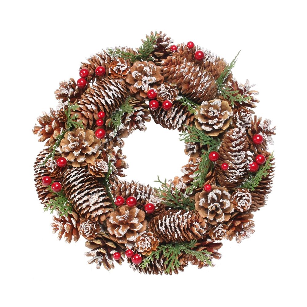Wreath - Snow With Berries